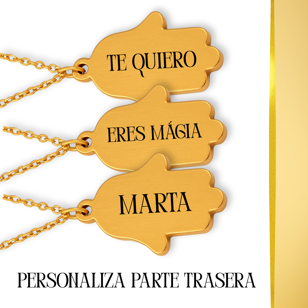 Cofre Regalo Mano Fatima y Ojo Turco