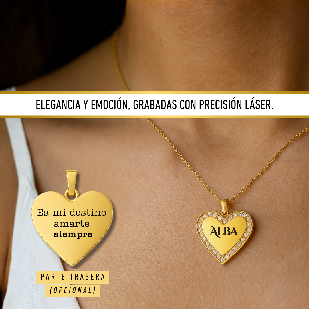 Colgante Corazón Personalizado