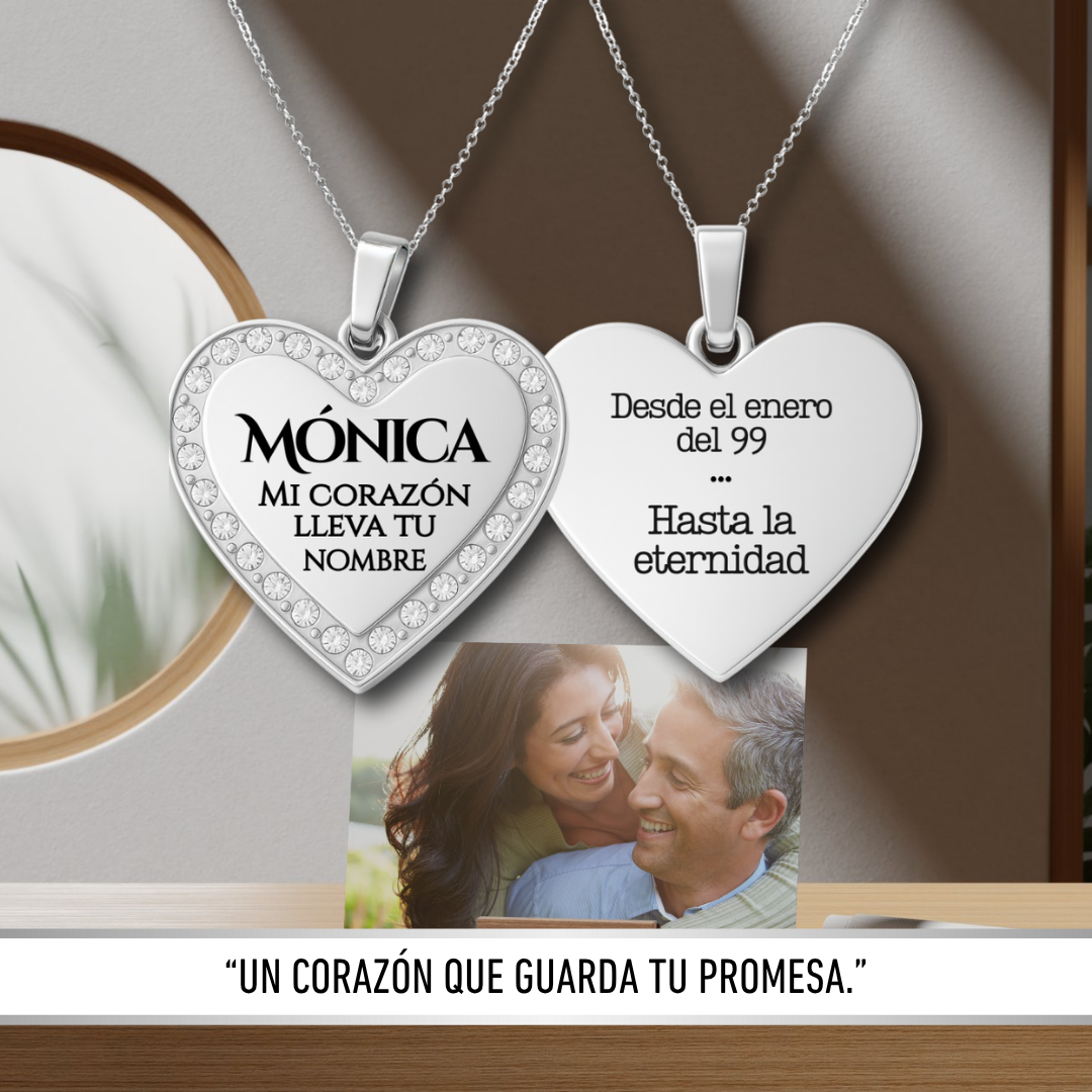 Colgante Corazón Personalizado