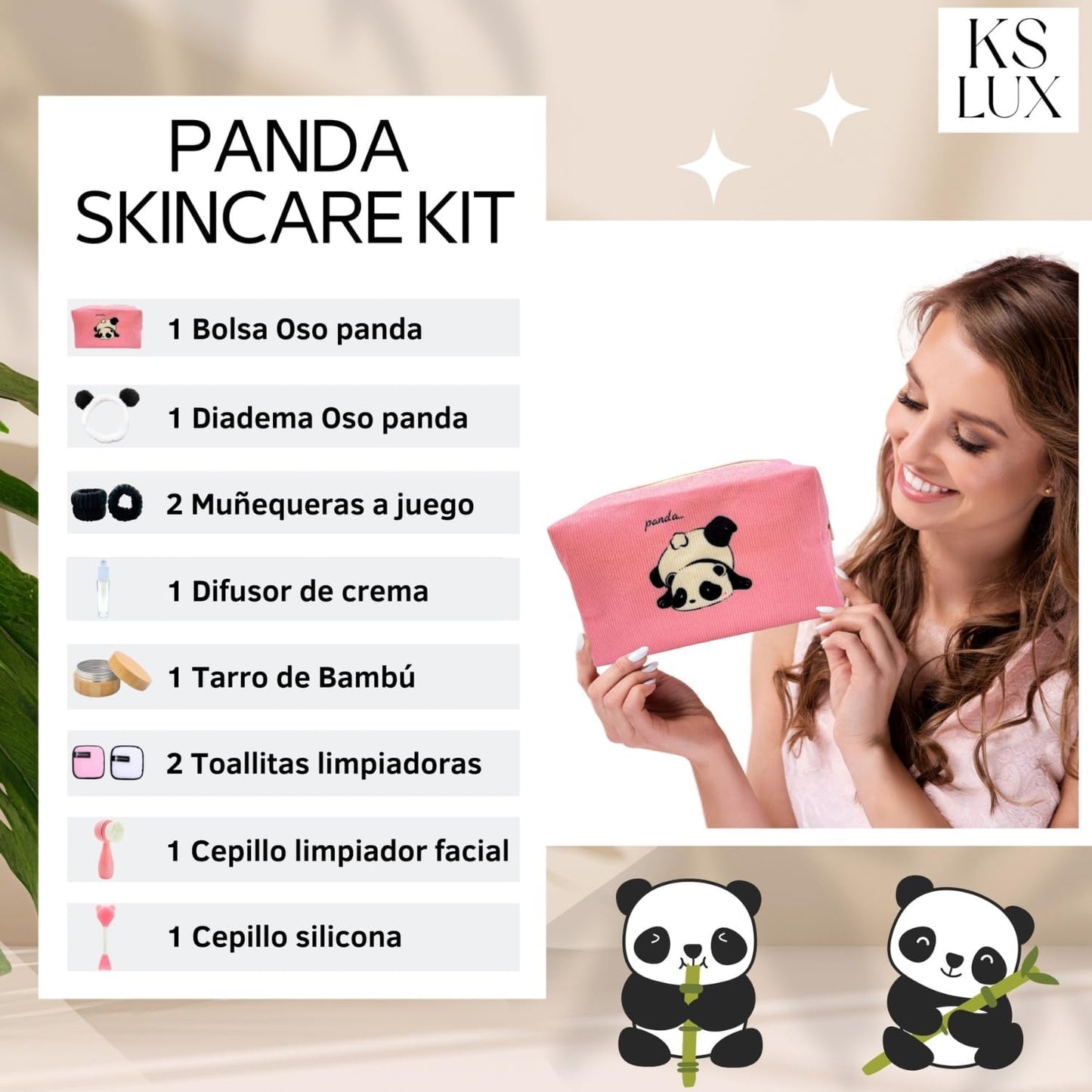 KS LUX - PANDA SKINCARE KIT