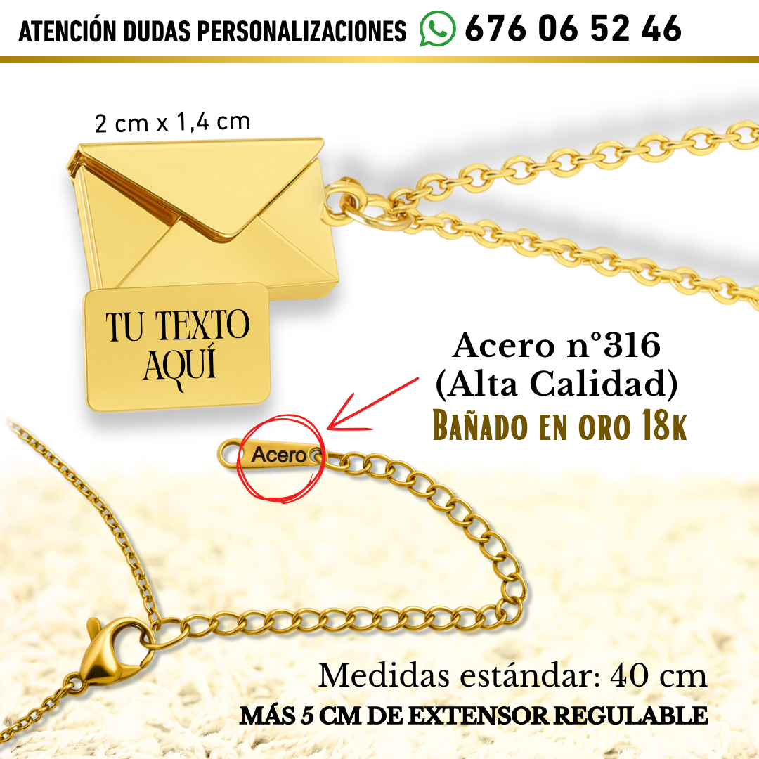 Colgante Sobre Carta
