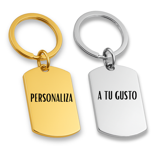 Llaveros Personalizados Acero