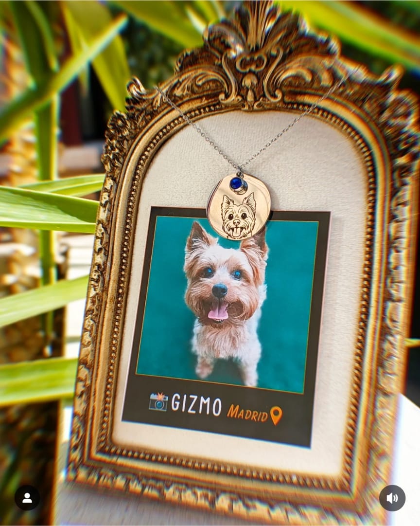 Colgante Foto Grabado