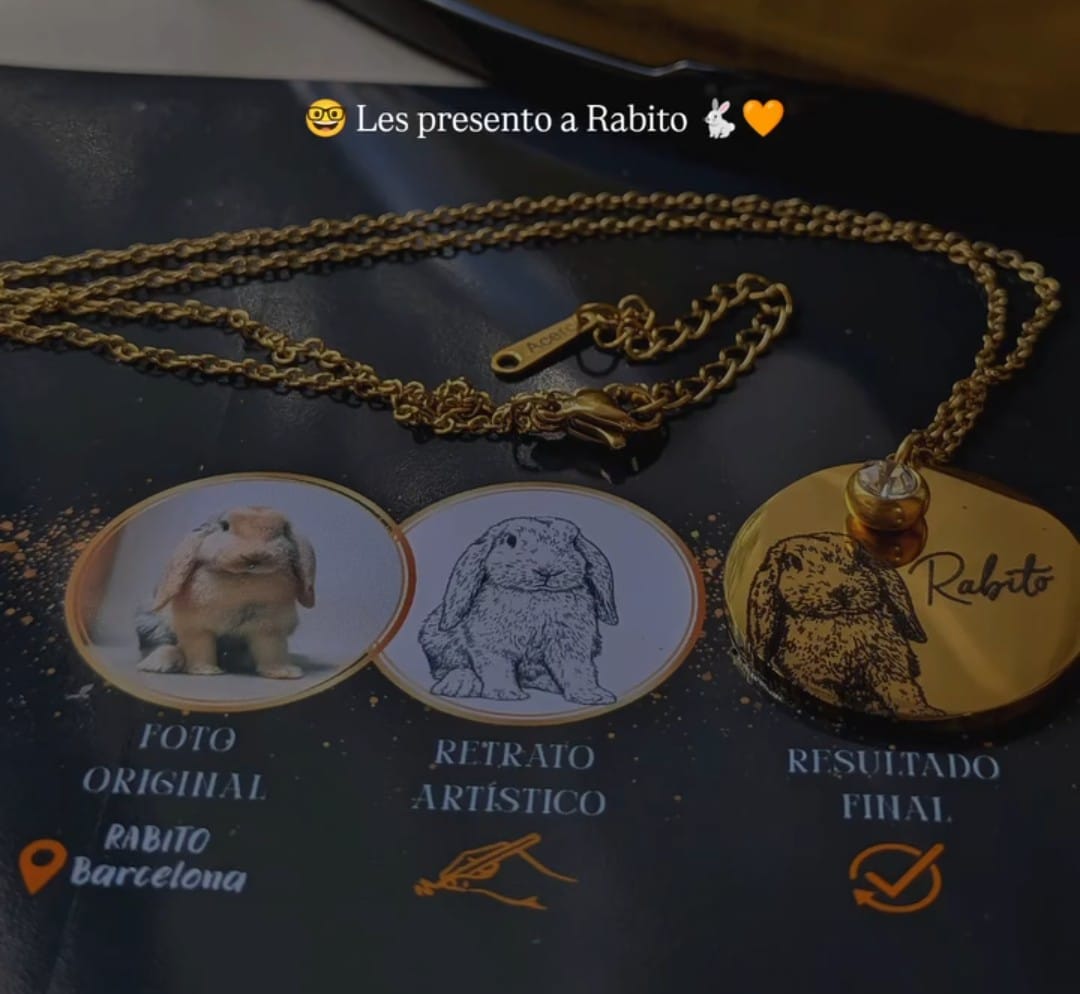 Colgante Foto Grabado