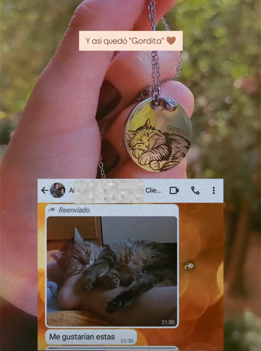 Colgante Foto Grabado