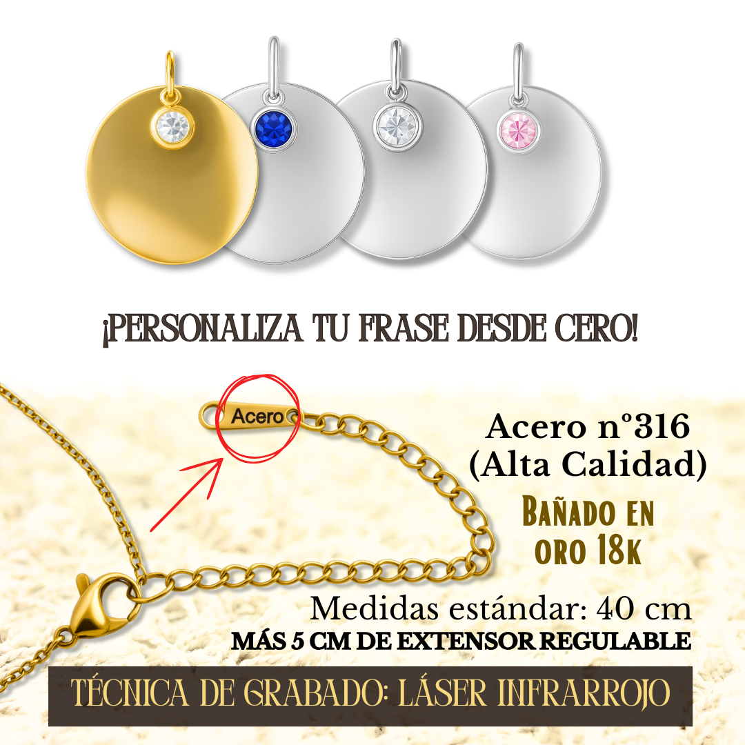 Colgante Medalla Personalizados